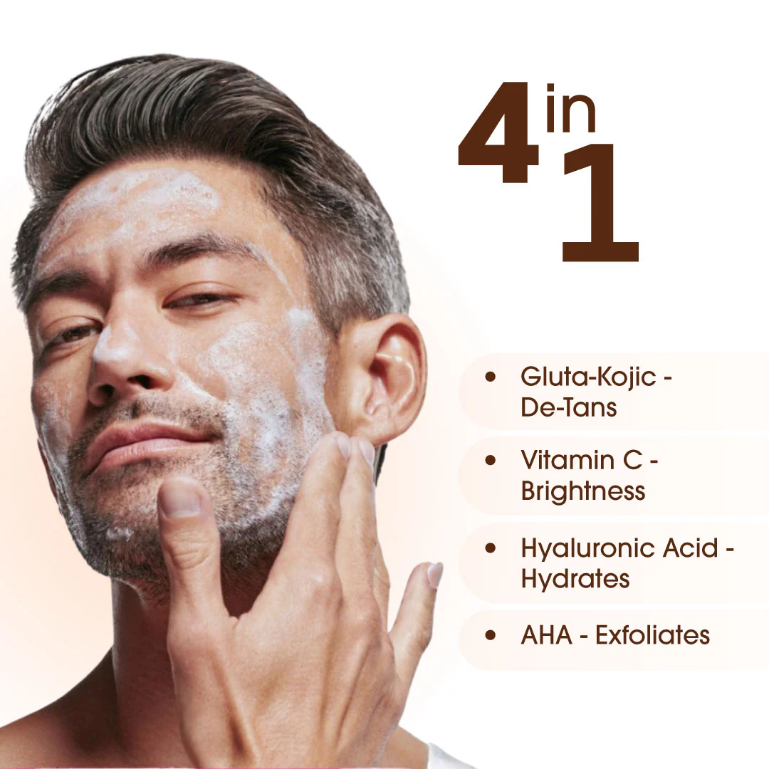 Niconi 4X De-Tan Facewash (100g) | For Men & Women - Image 4