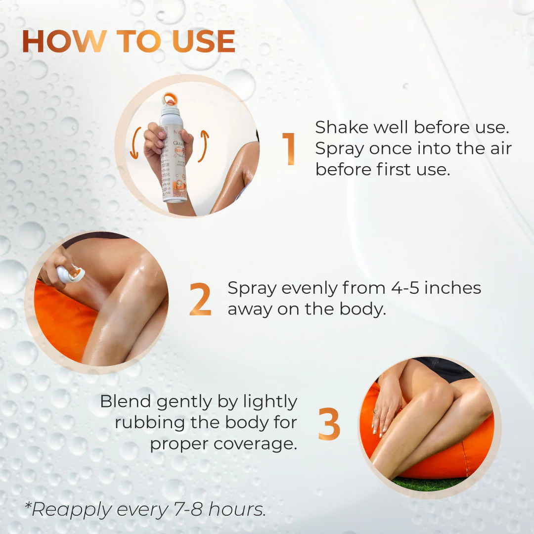Niconi Gluta-Kojic SPF 65+ PA++++ Sunscreen Spray - Image 12