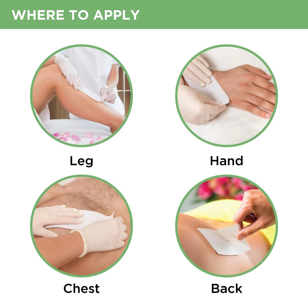 NICONI Painless Liposoluble Hair Removal Wax (Aloe Vera) 700gms - Image 3