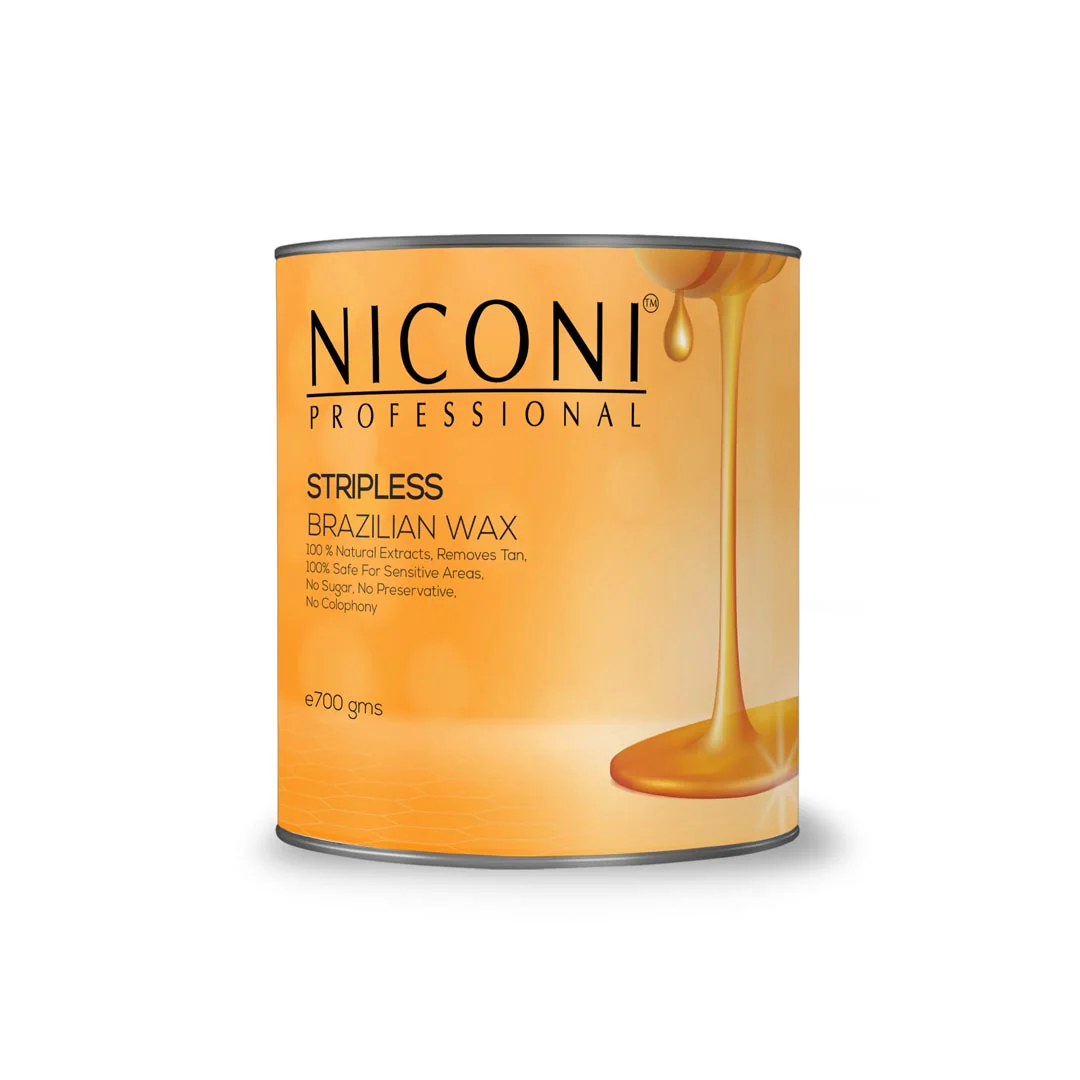 NICONI Stripless Brazilian Full Body Wax (700gms) - Image 9