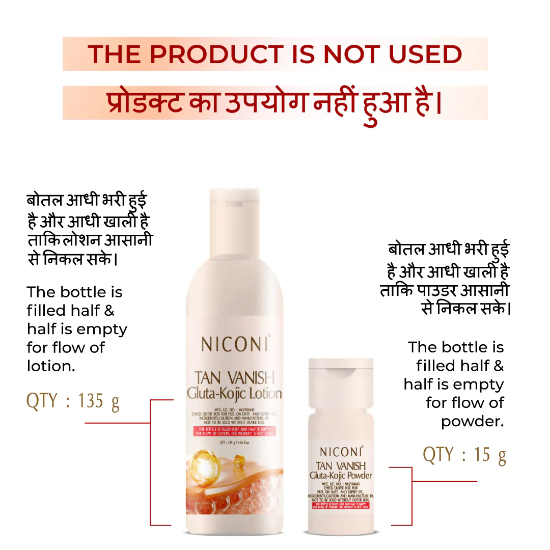 Niconi Tan Vanish Gluta-Kojic Skin Polish - Salon - Image 10